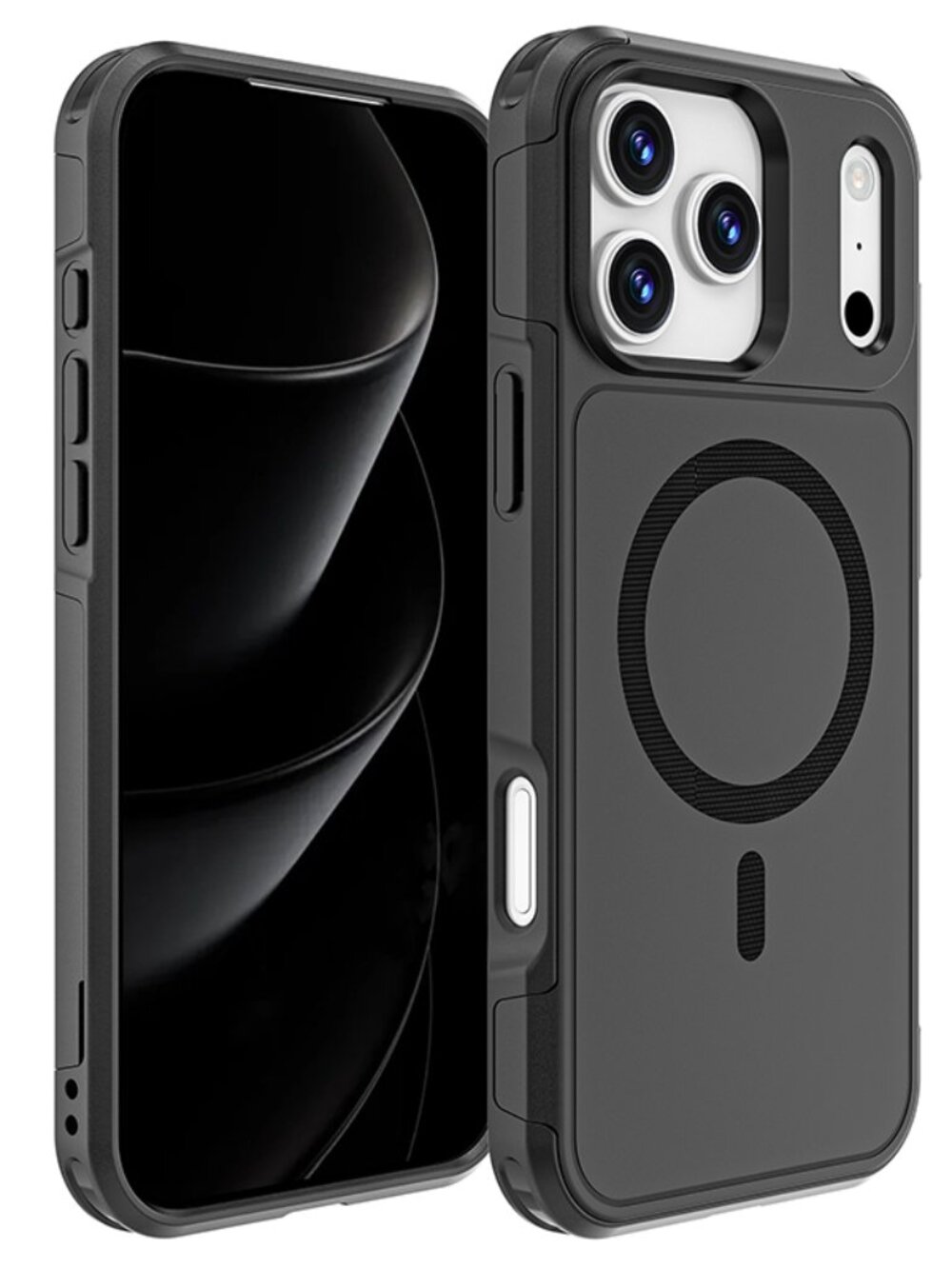 iPhone 17 Pro Max Magnetic Case Dual Layer Military Grade Shockproof Cover